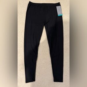Brand new Homma black seamless knit soft fabric pull on pants- size 3XL-4XL